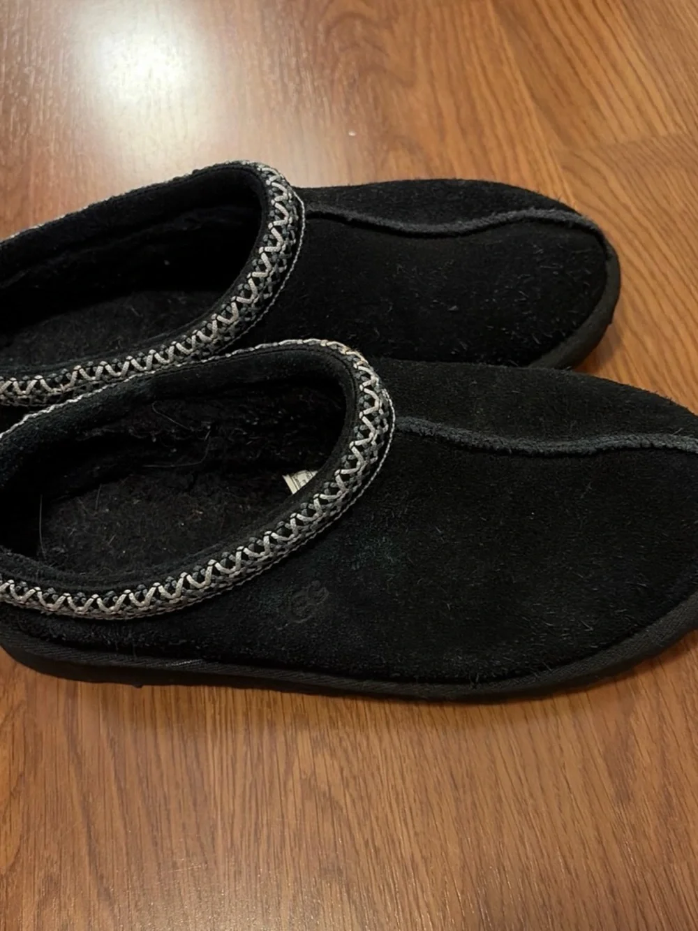 UGG Black Tasman Slippers